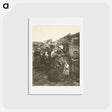 アートポストカード-Ragpickers' Camp
 - ウジェーヌ アジェ Postcard.