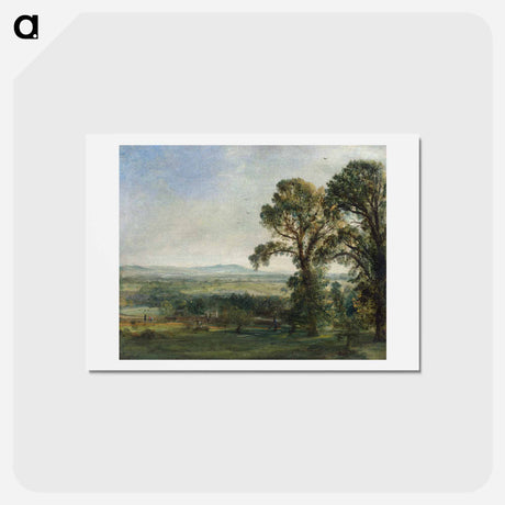 アートポストカード-Bardon Hill, Coleorton Hall
 - ジョン コンスタブル Postcard.