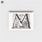 Woodcut monograms - ユリー デ フラーハ Memo.