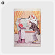 アートポストカード-Diagnosis of Urine
 - 国立医学図書館 Postcard.
