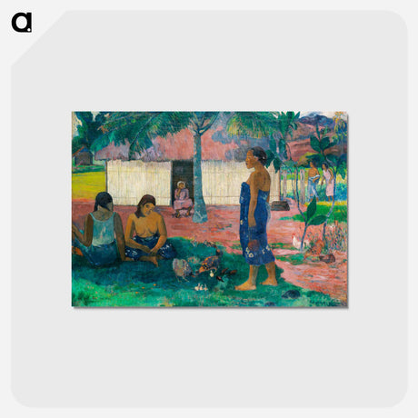 アートポストカード-Why Are You Angry? - ポール ゴーギャン Postcard.