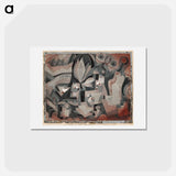 アートポストカード-Dry cooler garden
 - パウル クレー Postcard.