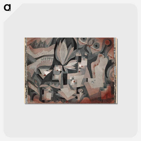 アートポストカード-Dry cooler garden
 - パウル クレー Postcard.