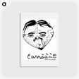 アートポストカード-Carlo Carrá - ウンベルト ボッチョーニ  Postcard.