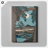 The Monkey Bridge in Kai Province
 - 歌川 広重 Canvas.