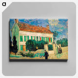 Whitehousenight - Vincent van Gogh Canvas.