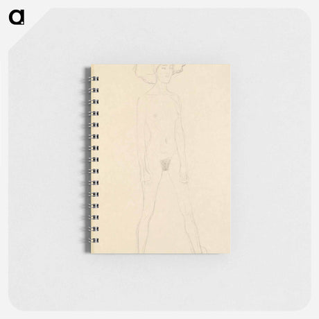 アートメモ帳-Standing Female Nude
 - ウィーン博物館 Memo.