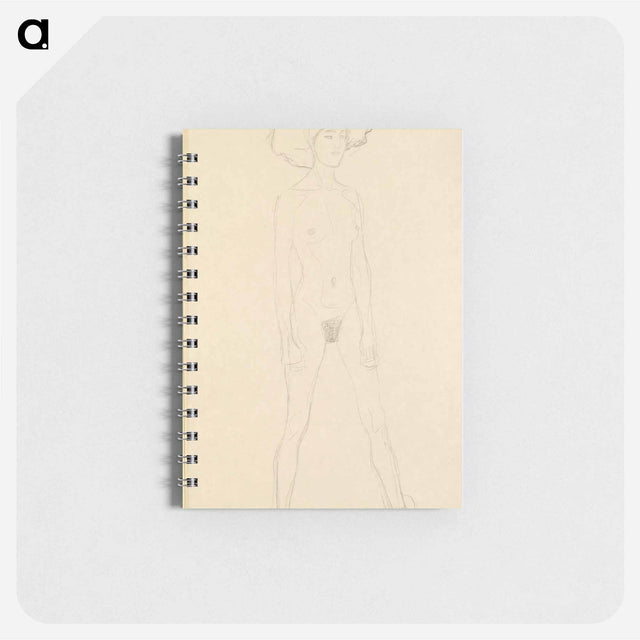 アートメモ帳-Standing Female Nude
 - ウィーン博物館 Memo.