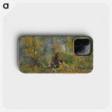 On the Trail - Winslow Homer Phone Case.