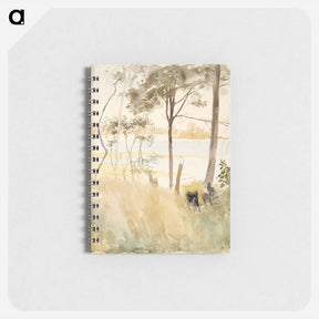 アートメモ帳-Seashore at haikko in autumn - アルバート エーデルフェルト Memo.