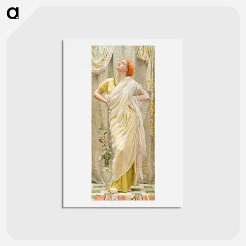 Canaries - アルバート ジョセフ ムーア Postcard.