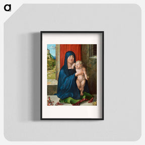 アートポスター-Madonna and Child - アルブレヒト デューラー Poster.