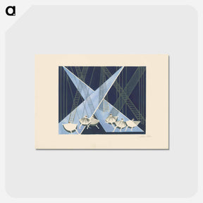 アートポストカード-Maquettes de théatre i.-xv. - アレクサンドラ エクスター Postcard.