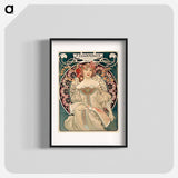 F. Champenois Imprimeur-Editeur - Alphonse Mucha Poster.