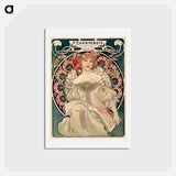 アートポストカード-F. Champenois Imprimeur-Editeur - アルフォンス ミュシャ Postcard.