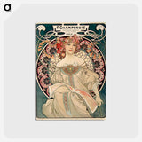 アートポストカード-F. Champenois Imprimeur-Editeur - アルフォンス ミュシャ Postcard.