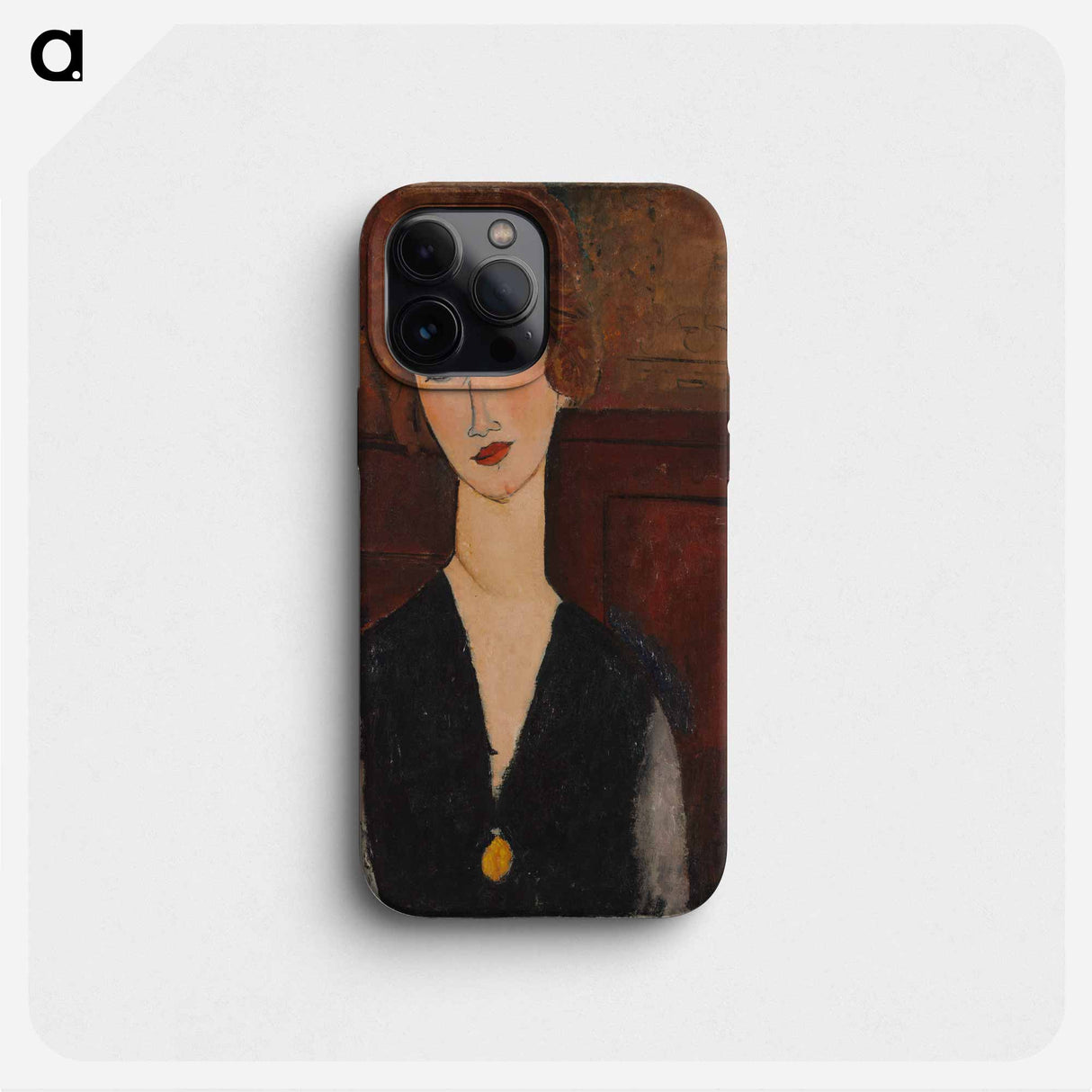 Portrait of a Woman - Amedeo Modigliani Phone Case.