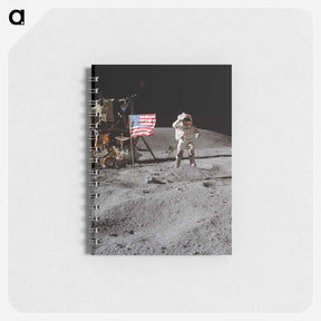 アートメモ帳-Apollo 16 - アポロ月面着陸 Memo.