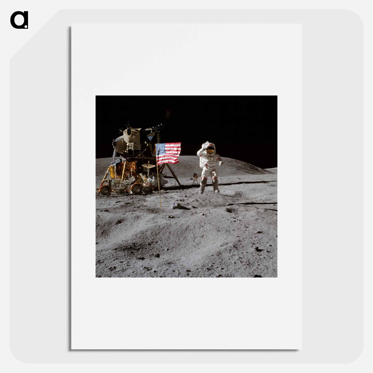 Apollo 16 - アポロ月面着陸 Poster.