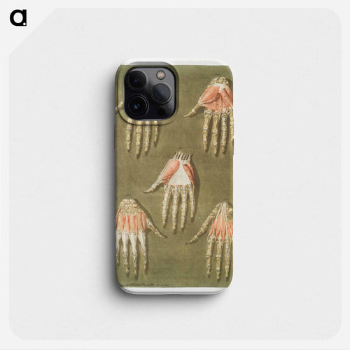 This fascinating collection of anatomical illustrations - アルノルド エロイ ゴーティエ ダゴティ Phone Case.