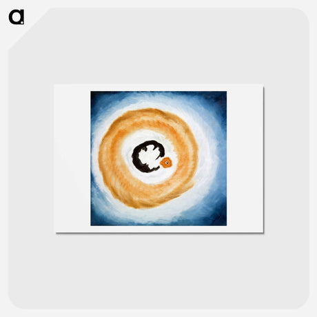 アートポストカード-Dawn II - アーサー ダヴ Postcard.