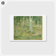 アートポストカード-Forêt de Compiègne
 - ベルト モリゾ Postcard.