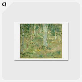アートポストカード-Forêt de Compiègne
 - ベルト モリゾ Postcard.