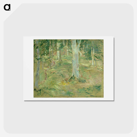 アートポストカード-Forêt de Compiègne
 - ベルト モリゾ Postcard.