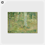 アートポストカード-Forêt de Compiègne
 - ベルト モリゾ Postcard.