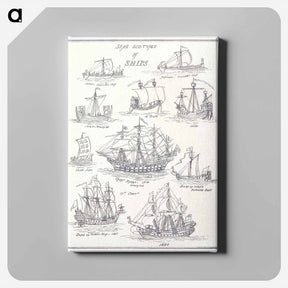 アートパネル-Sea Pictures
 - 大英図書館 Canvas.