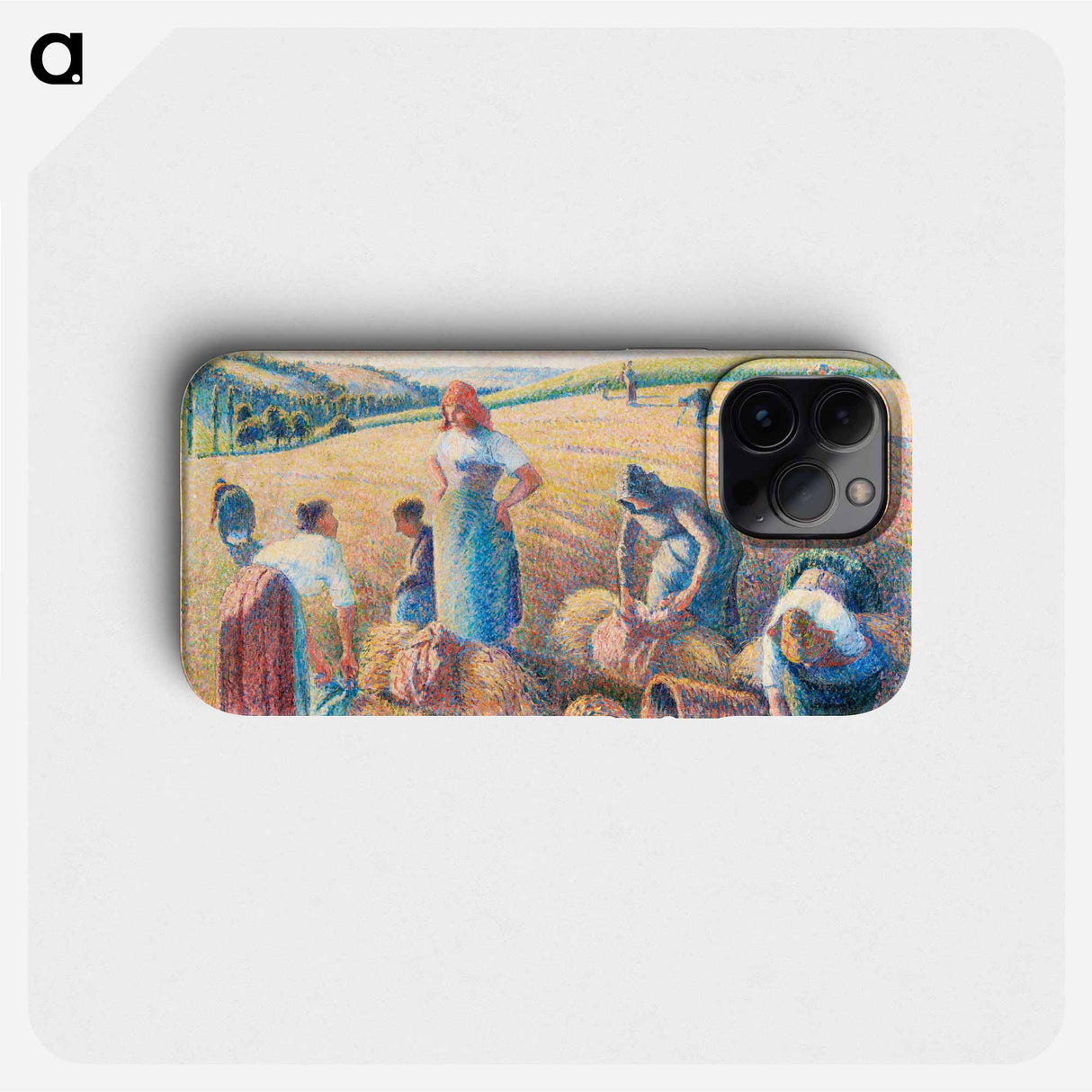 The gleaners - Camille Pissarro Phone Case.