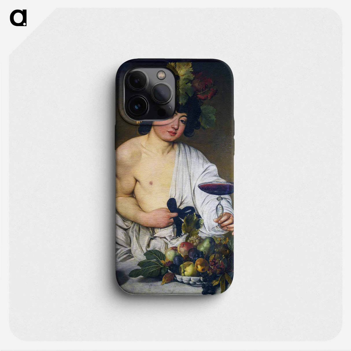 Bacchus - Caravaggio Phone Case.