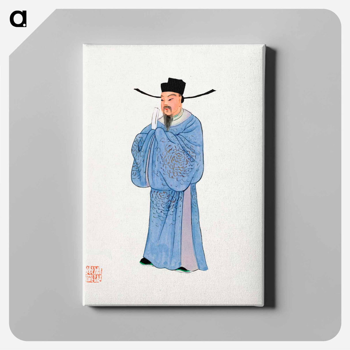 アートパネル-Men's Official Robe
 - 中国の衣装 Canvas.