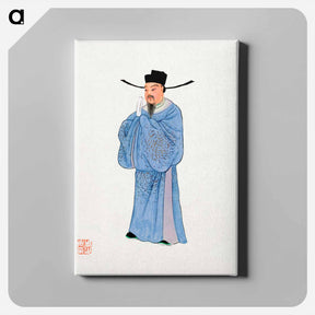 アートパネル-Men's Official Robe
 - 中国の衣装 Canvas.