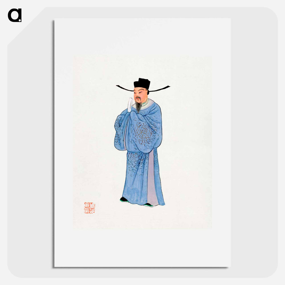 アートポスター-Men's Official Robe
 - 中国の衣装 Poster.