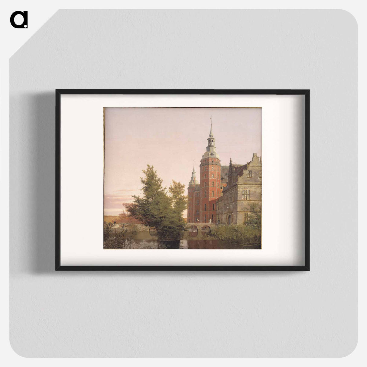 Frederiksborg Castle.Party at Møntbroen - クリステン ケプケ Poster.