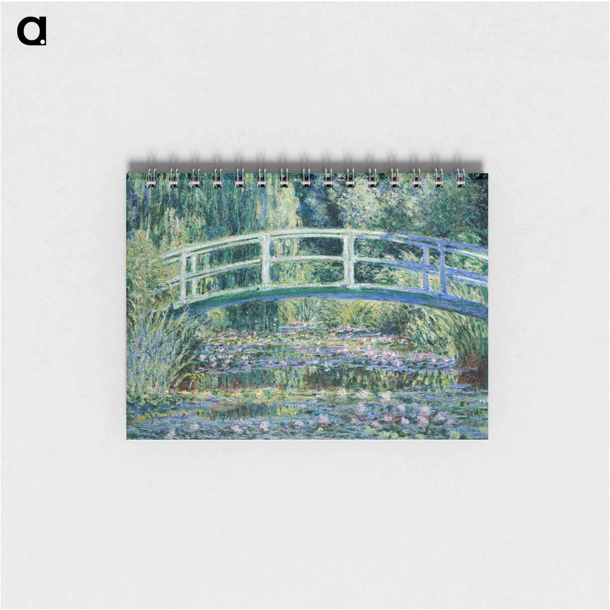 Water Lilies and Japanese Bridge - クロード モネ Memo.