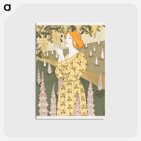 アートポストカード-Cytises et Digitales
 - クリーブランド美術館 Postcard.