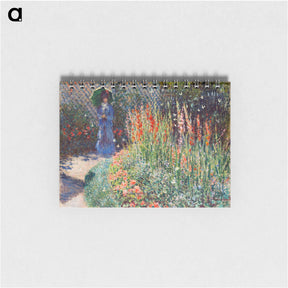 アートメモ帳-Rounded Flower Bed
 - デトロイト美術館 Memo.