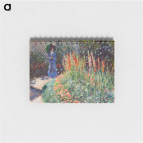 アートメモ帳-Rounded Flower Bed
 - デトロイト美術館 Memo.