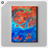アートパネル-Guinea-Bissau from Space
 - 上空からの地球 Canvas.