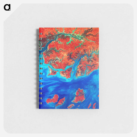 アートメモ帳-Guinea-Bissau from Space
 - 上空からの地球 Memo.