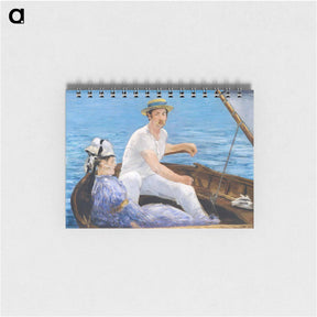 アートメモ帳-Boating - エドゥアール マネ Memo.