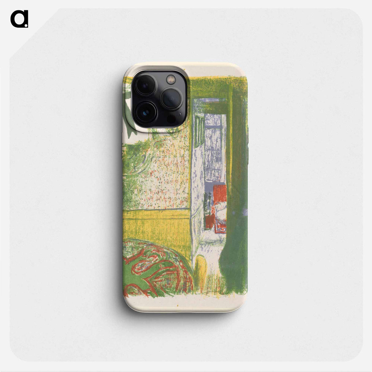 Interior à la suspension - エドゥアール ヴュイヤール Phone Case.