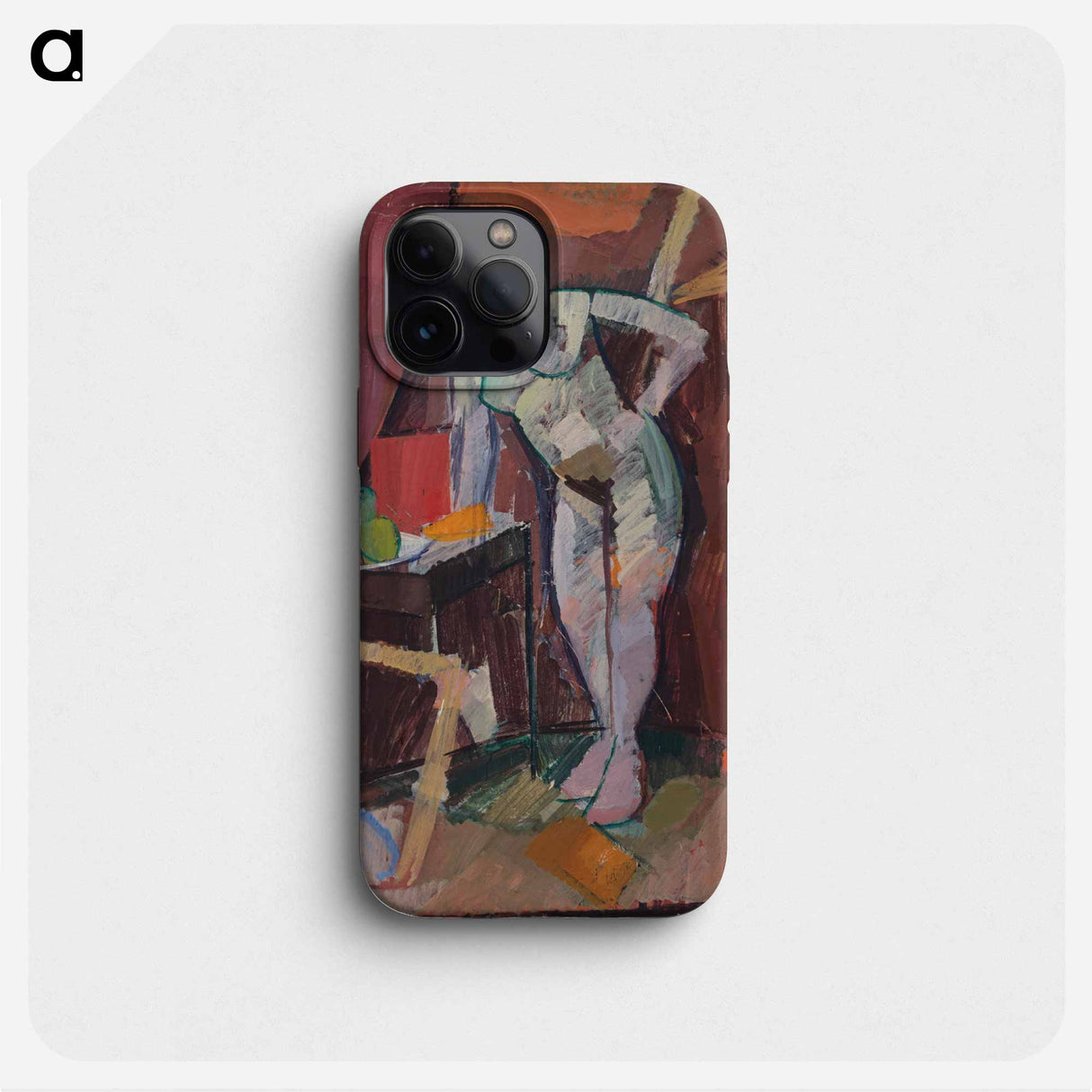 Standing Female Nude - エドヴァルド ウェイ Phone Case.