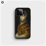 Señora Sabasa Garcia - Francisco de Goya Phone Case.