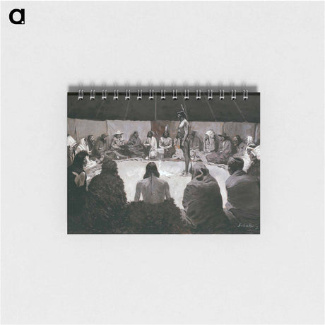 アートメモ帳-I Will Tell the White Man
 - フレデリック レミントン Memo.