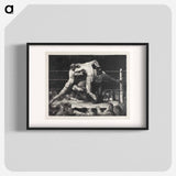 A stag at Sharkey's - George Bellows Poster.