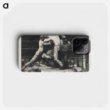 A stag at Sharkey's - George Bellows Phone Case.