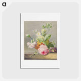 アートポストカード-Floral Still Life
 - ジョージアス ヤコブス ヨハネス ファン オス Postcard.